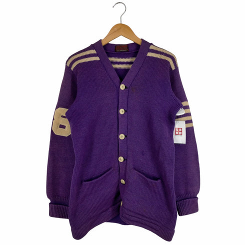 ENGLEWOOD KNITTING MILLS 40S レタード パッチ ウール カーディガン メンズ