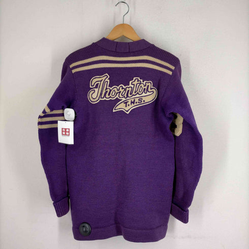 ENGLEWOOD KNITTING MILLS 40S レタード パッチ ウール カーディガン メンズ