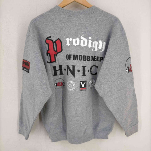 フルーツオブザルーム FRUIT OF THE LOOM 両面プリント クルーネックスウェット ヒップホップ メンズ import:M