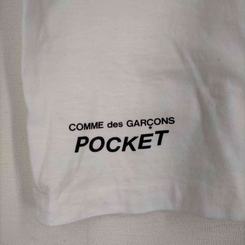 コムデギャルソンポケット COMME des GARCONS POCKET グラフィックプリントクルーネックTシャツ レディース JPN:S