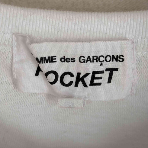 コムデギャルソンポケット COMME des GARCONS POCKET グラフィックプリントクルーネックTシャツ レディース JPN:S