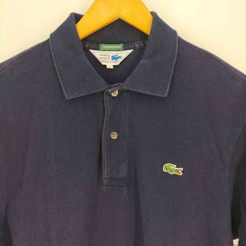 シュミーズ ラコステ CHEMISE LACOSTE EXCLUSIVE EDITION ロゴワッペン 鹿の子ポロシャツ メンズ 4