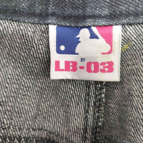 エムエルビー MLB 刺繍デザインデニムパンツ メンズ
