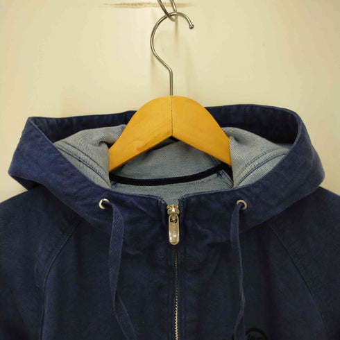 ヴァン VAN フロント刺繍ラグランデニムフーデットジャケット メンズ JPN:M