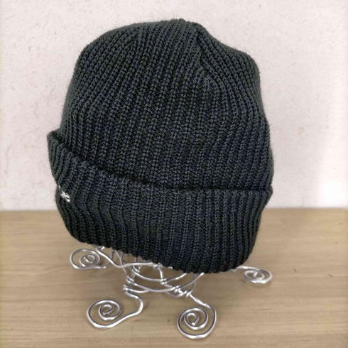Join the flip side ロゴ刺繍ニット帽 メンズ