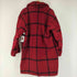 wallis Exclusive 70-80s MADE IN THE U.K.ダブルブレスト チェックウールハーフコート メンズ import:M