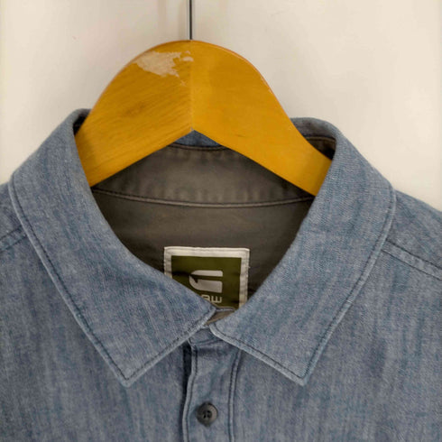 ジースターロー G-STAR RAW インド製 デニムシャツ メンズ import:L