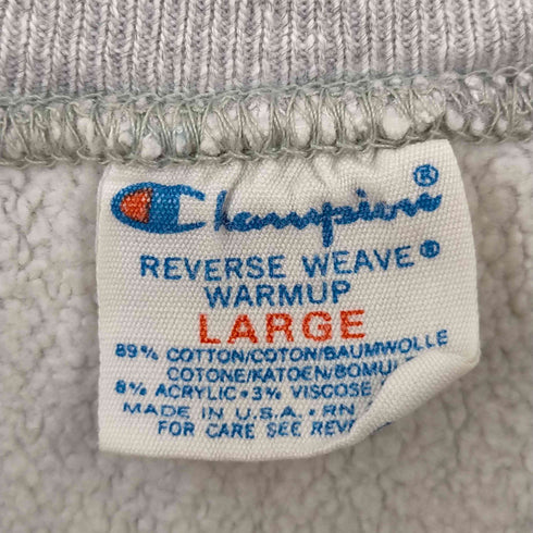 チャンピオン Champion USA製 トリコタグ REVERSE WEAVE 目あり クルーネックスウェット メンズ import:L