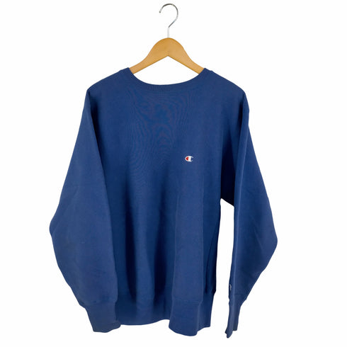 チャンピオン Champion USA製 刺繍タグ REVERSE WEAVE 目あり クルーネックスウェット メンズ import:XL