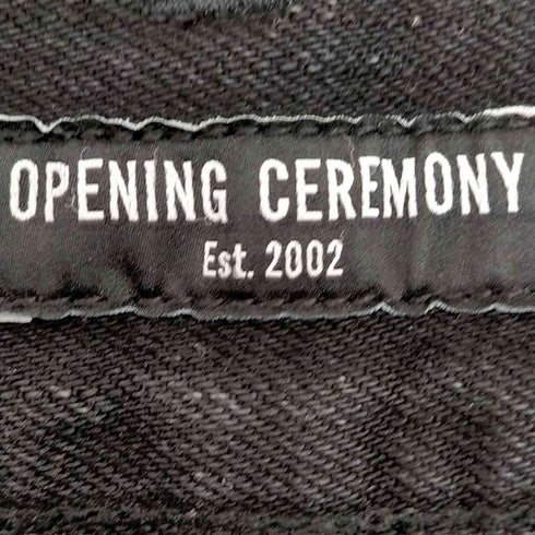 オープニングセレモニー OPENING CEREMONY タック ワイドデニム レディース JPN:S