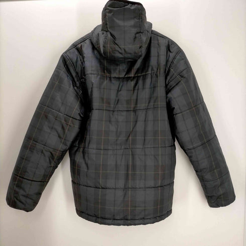 ステューシー Stussy 00s AUTHENTIC GEAR ブラックウォッチ 中綿フーデッドジャケット メンズ import:M