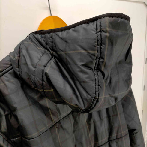 ステューシー Stussy 00s AUTHENTIC GEAR ブラックウォッチ 中綿フーデッドジャケット メンズ import:M