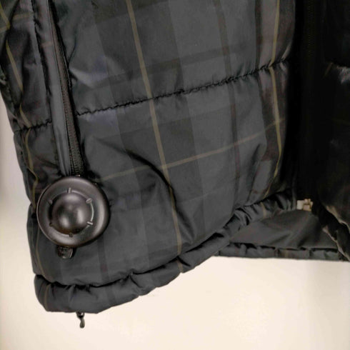 ステューシー Stussy 00s AUTHENTIC GEAR ブラックウォッチ 中綿フーデッドジャケット メンズ import:M