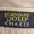 LEGENDARY GOLD KHAKIS バギー ワークパンツ メンズ 34×34