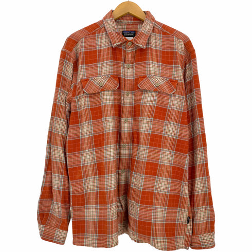 パタゴニア patagonia フィヨルド フランネル シャツ メンズ import:L
