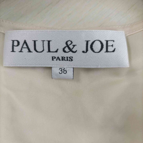 ポール&ジョー PAUL&JOE フランス製 シルクドレスワンピース レディース 38