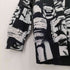ザラ ZARA フォトプリント クルーネックコットンニット メンズ import:M