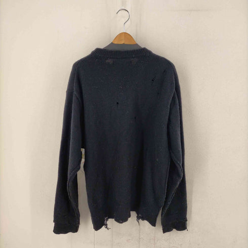 ジョンメイソンスミス JOHN MASON SMITH ダメージ加工 ニット メンズ JPN:M