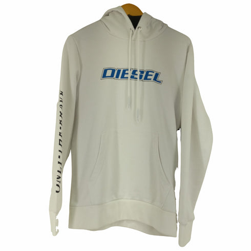 ディーゼル DIESEL 0HAYT S-GIRK-HOOD-K10 スウェット プルオーバー パーカー ロゴ メンズ import:M