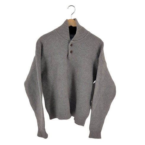 ペンドルトン PENDLETON 70S ヘンリーネックケーブルニット メンズ import:L