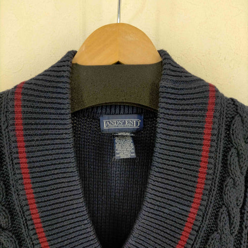 ランズエンド LANDS END 香港製 チルデン ニットベスト メンズ import:S