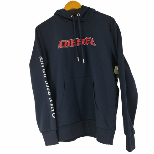 ディーゼル DIESEL 0HAYT S-GIRK-HOOD-K10 スウェット プルオーバー パーカー ロゴ メンズ import:M