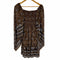 マイケルマイケルコース Michael Michael Kors Paisley Georgette Smocked Scarf-Sleeve Dress レディース 0