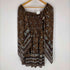 マイケルマイケルコース Michael Michael Kors Paisley Georgette Smocked Scarf-Sleeve Dress レディース 0