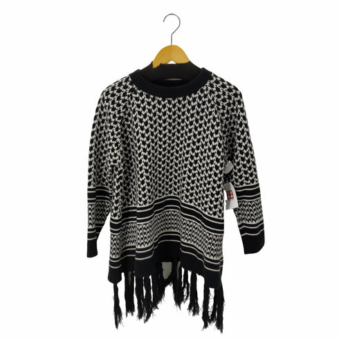 バナルシックビザール banal chic bizarre 千鳥格子 AFGHAN KNIT アフガンニット メンズ