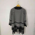 バナルシックビザール banal chic bizarre 千鳥格子 AFGHAN KNIT アフガンニット メンズ