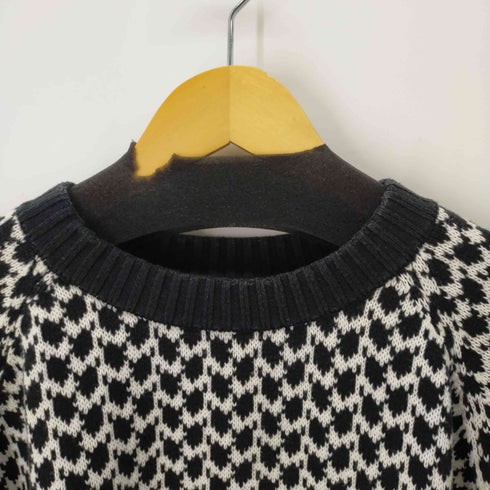 バナルシックビザール banal chic bizarre 千鳥格子 AFGHAN KNIT アフガンニット メンズ