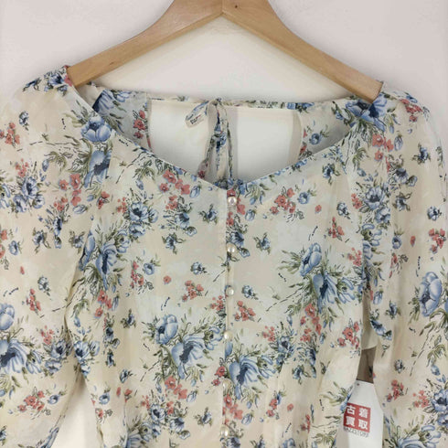ナチュラルクチュール natural couture バルーンスリーブガーリーワンピース レディース FREE