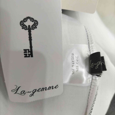 ラジエム la-gemme バックパール プルオーバー パーカー レディース JPN:M