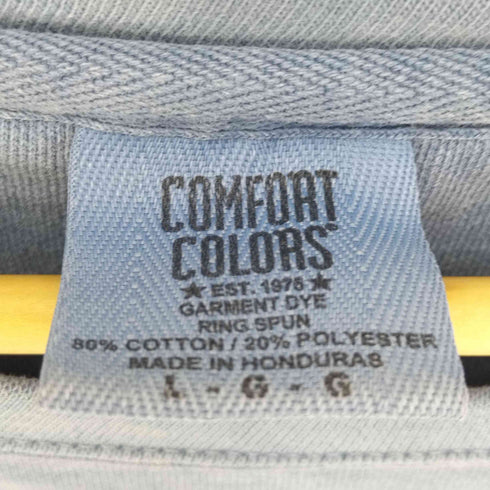 コンフォートカラーズ COMFORT COLORS ガーメント ダイ クルーネック スウェット メンズ import:L