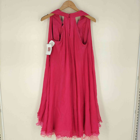 タダシショウジ TADASHI SHOJI ホルターネック シルクワンピース レディース JPN:2