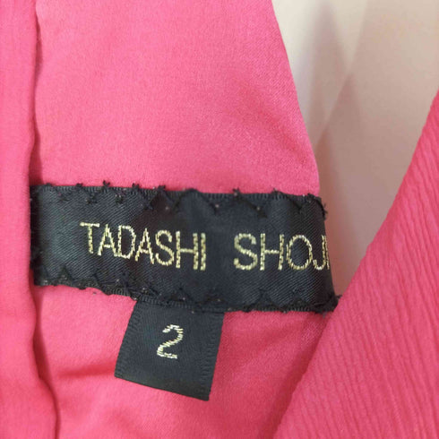 タダシショウジ TADASHI SHOJI ホルターネック シルクワンピース レディース JPN:2