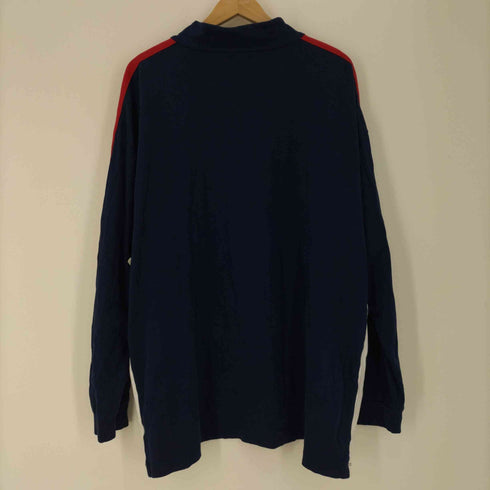 ポロラルフローレン POLO RALPH LAUREN PIMA SOFT TOUCH ポニー刺繍 サイドライン ハーフジップ スウェット ビッグサイズ メンズ 3XLT