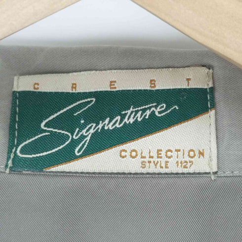Signature デザインステッチ スキッパー プルオーバー シャツ レディース