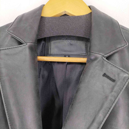 ステューシー Stussy Leather Sport Coat レザーテーラードジャケット メンズ import:S