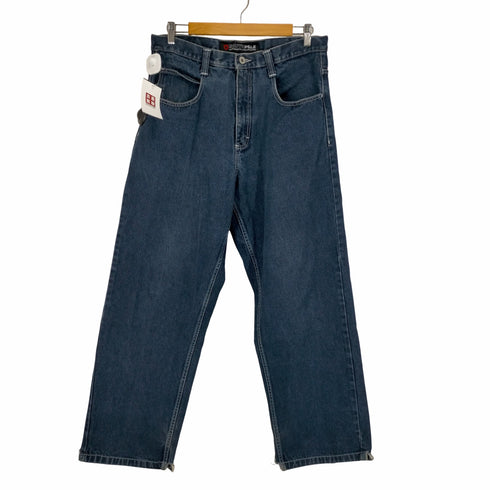 サウスポール SOUTHPOLE バギーデニムパンツ メンズ US:34-35