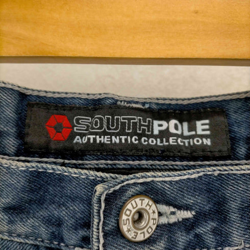 サウスポール SOUTHPOLE バギーデニムパンツ メンズ US:34-35