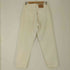 リーバイス Levis 551 RELAXED FIT TAPERD LEG ホワイト デニム パンツ メンズ S
