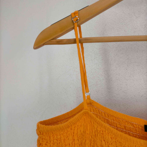 ザラ ZARA ギャザーキャミワンピース レディース JPN:L