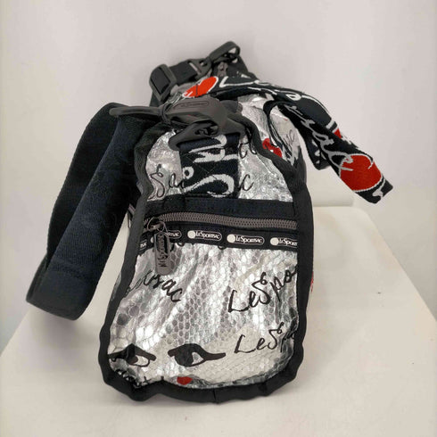 レスポートサック LeSportsac 2WAY シルバーショルダーバック レディース