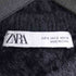 ザラ ZARA ノーカラー フェイクファーカーディガン レディース JPN:S