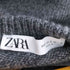 ザラ ZARA クロップドショートスリーブラウンドネックセーター レディース JPN:S
