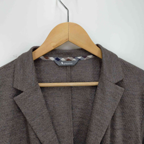 アクアスキュータム AQUASCUTUM 2B ウールテーラードジャケット メンズ 40
