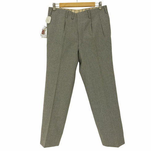 80-90S 棒TALON ウールタッチ 1タック スラックス パンツ メンズ