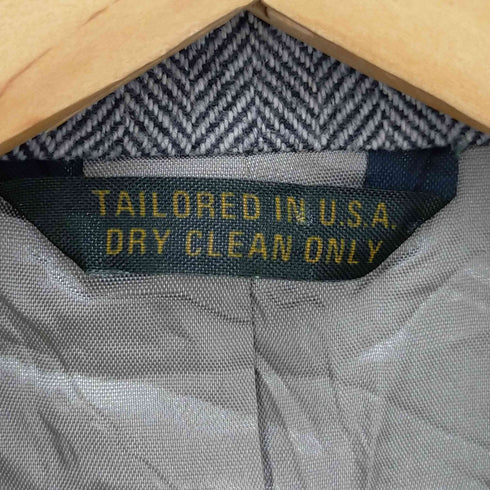 ガント GANT TAILORED IN USA 2B ヘリンボーンテーラードジャケット メンズ 38
