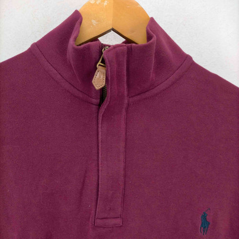 ポロゴルフラルフローレン POLO GOLF RALPH LAUREN ポニー刺繍ハーフジップスウェット メンズ JPN:M